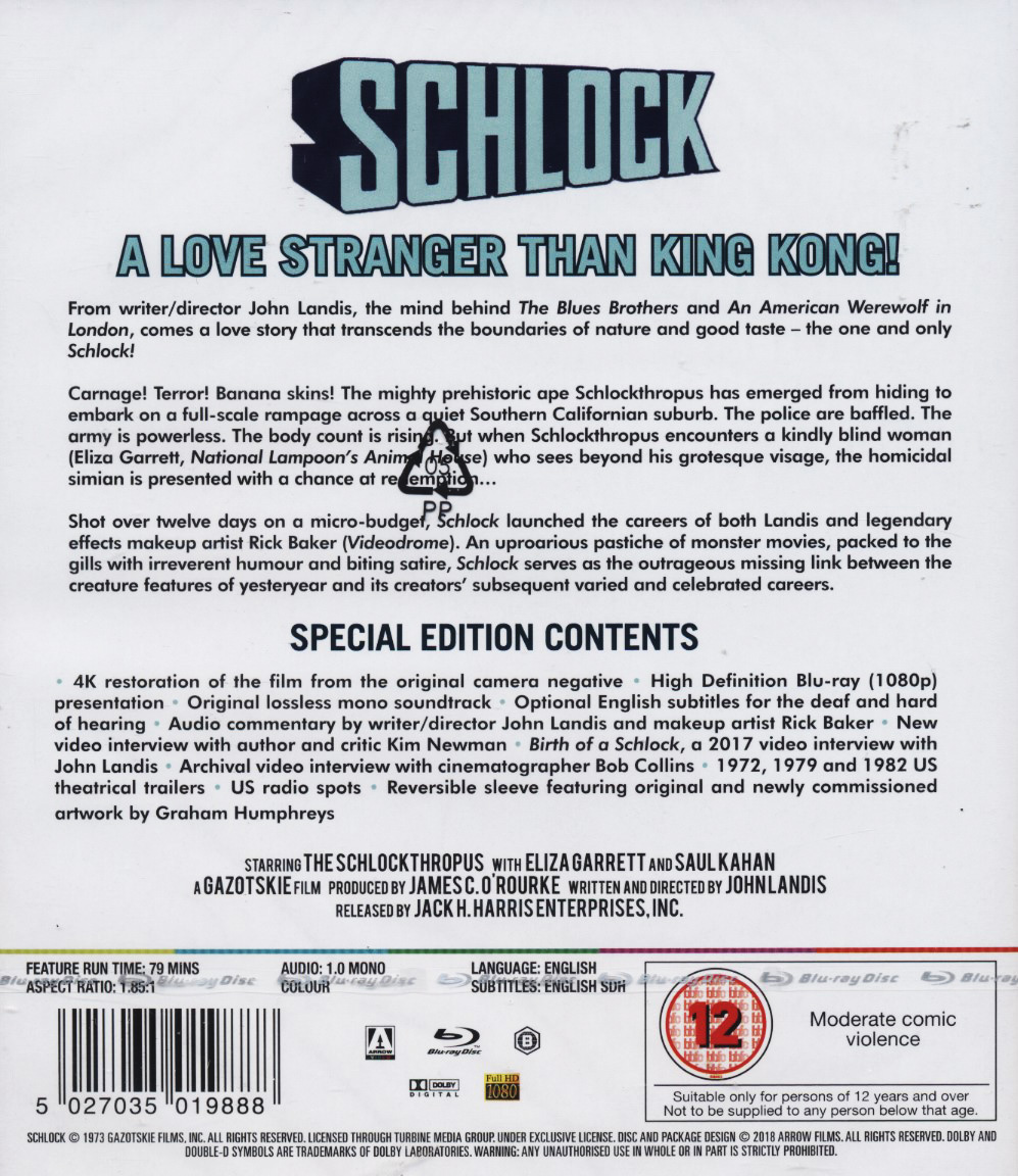 Schlock (ej svensk text) (Blu-ray) - 2