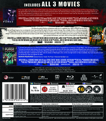 Purge 1-3 Box (Blu-ray) - 2