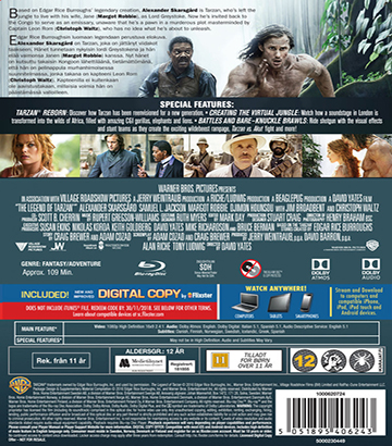 Legenden Om Tarzan - Steelbook (Blu-ray) - 2