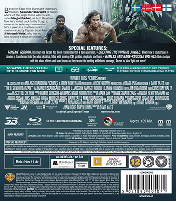 Legenden Om Tarzan (Blu-ray 3D + Blu-ray) - 2