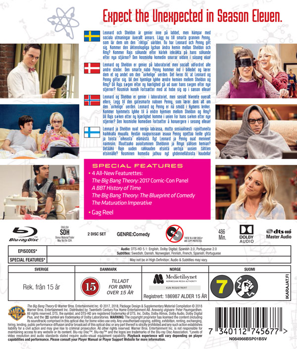 Big Bang Theory - Säsong 11 (Blu-ray) - 2