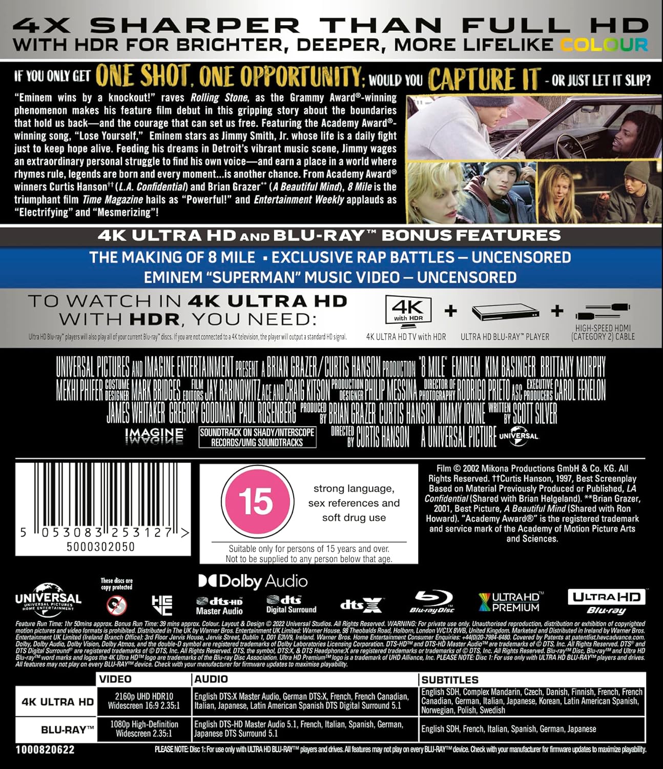 8 Mile (4K Ultra HD + Blu-ray) - 2