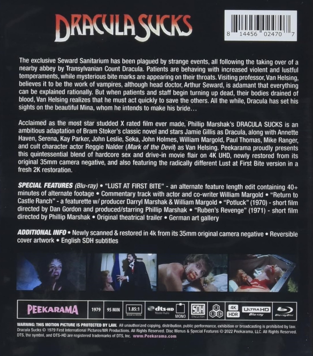 Dracula Sucks (ej svensk text) (4K Ultra HD + Blu-ray) - 2