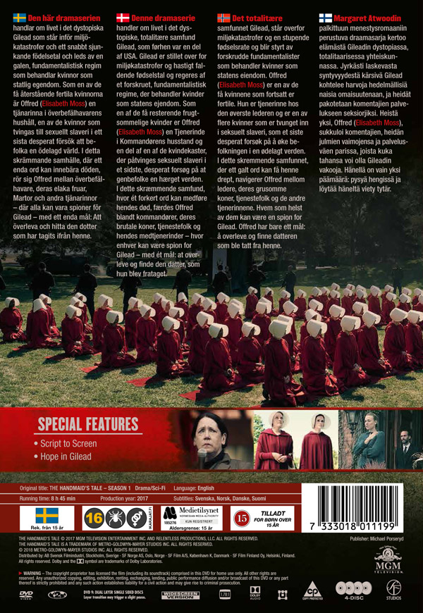 Handmaid's Tale - Säsong 1 - 2