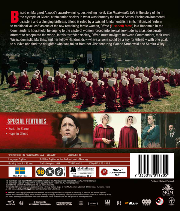 Handmaid's Tale - Säsong 1 (ej svensk text) (Blu-ray) - 2