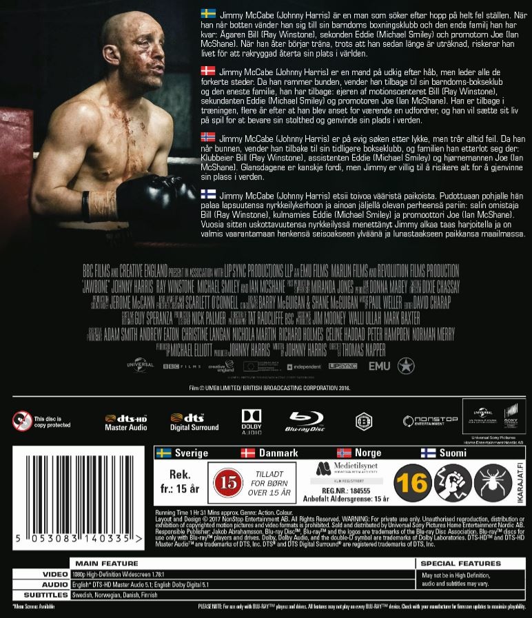Jawbone (Blu-ray) - 2
