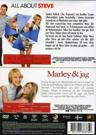 All About Steve / Marley Och Jag (2-disc) - 2