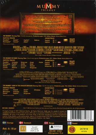 Mummy Trilogy (3-disc) - 2