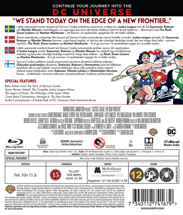 Justice League: New Frontier (Commemorative Edition) (Blu-ray) - 2