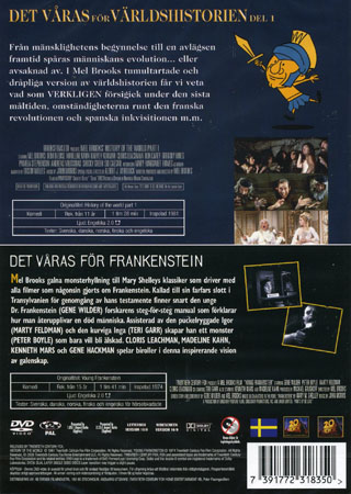 Det Våras För Världshistorien - Del 1 / Det Våras För Frankenstein (2-disc) - 2