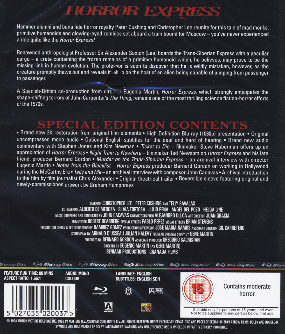Horror Express (ej svensk text) (Blu-ray) - 2
