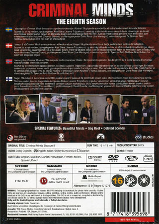 Criminal Minds - Säsong 8 - 2