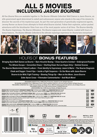 Bourne 1-5 Collection - 2
