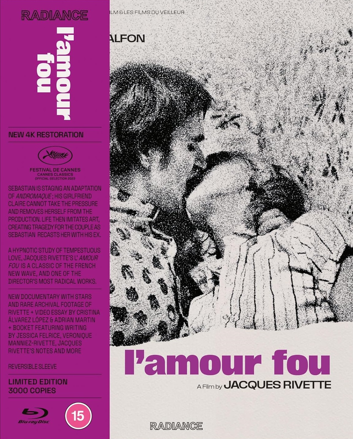 L'Amour Fou (Limited Edition) (ej svensk text) (Blu-Ray)