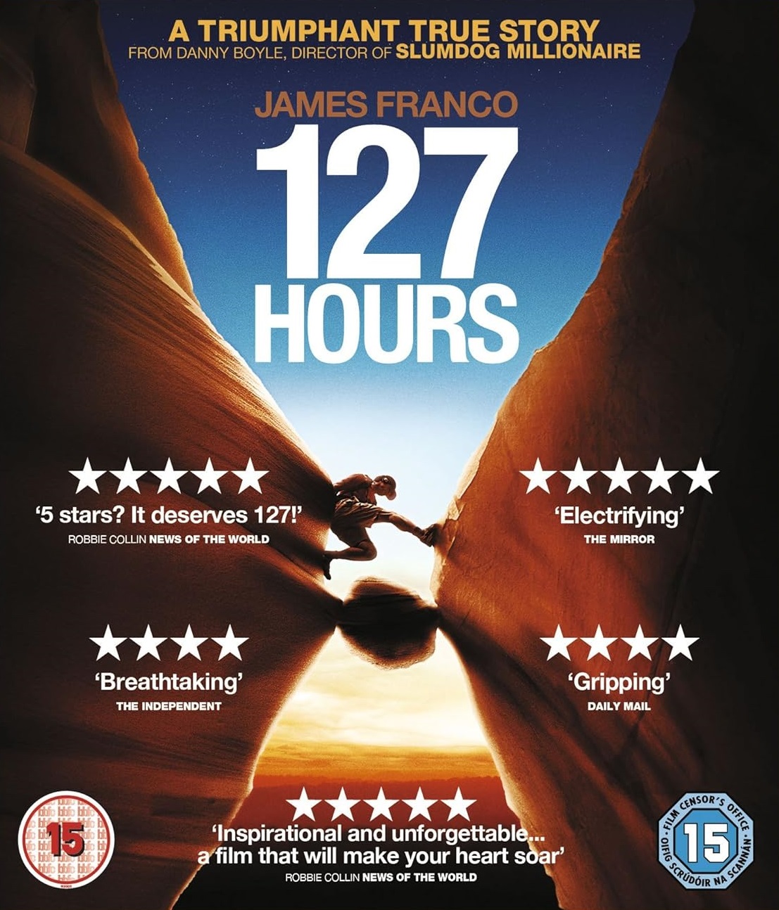 127 Timmar (ej svensk text) (Blu-ray)