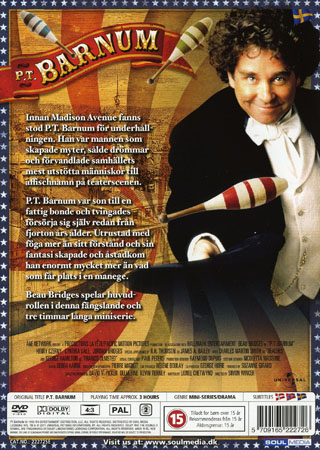 P.T. Barnum (Miniserie) (2-disc) (Begagnad) - 2