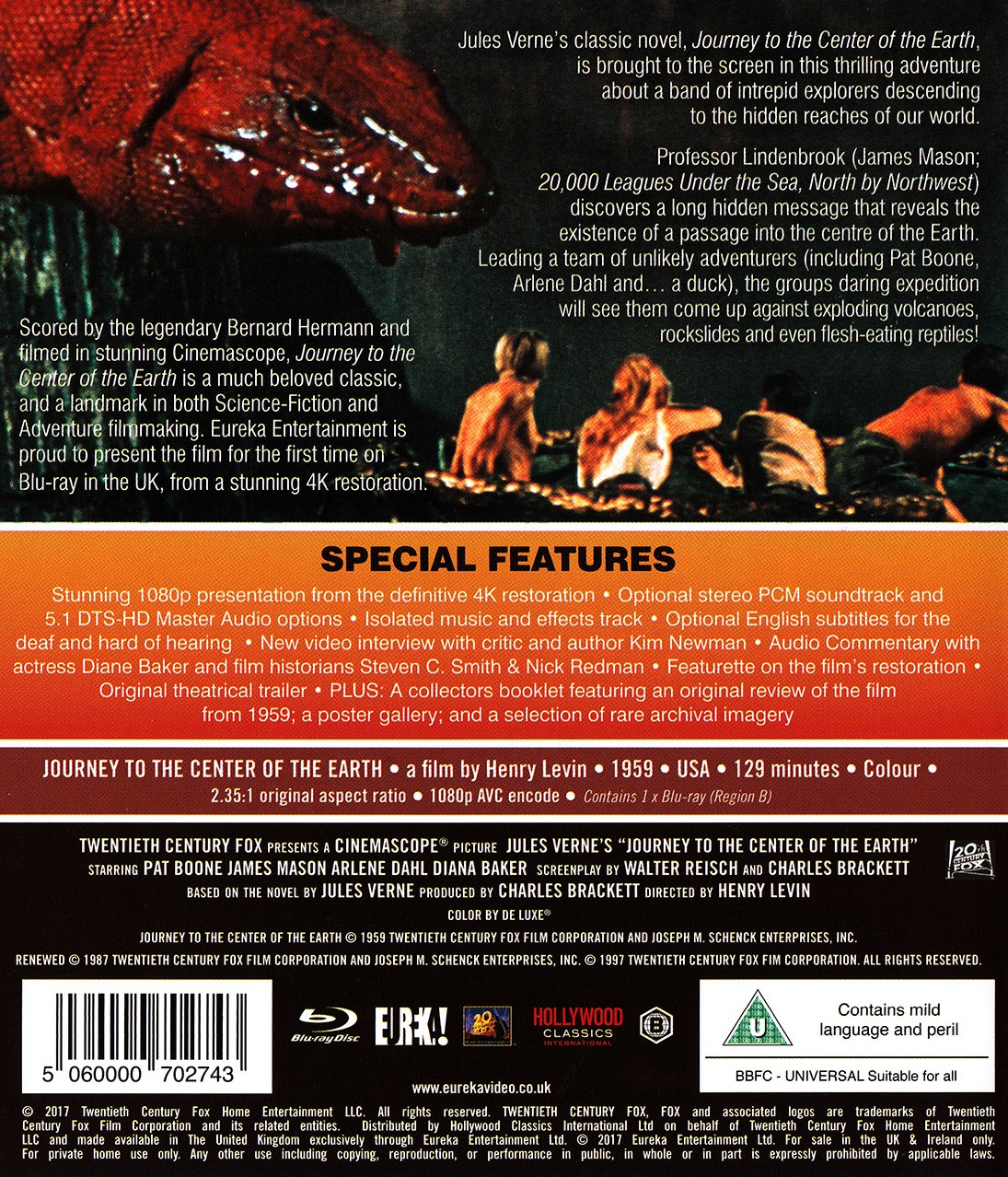 Journey To the Center of the Earth (ej svensk text) (Blu-ray) - 2