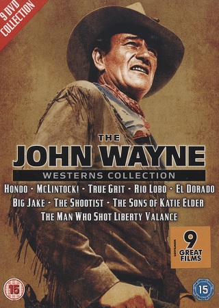 John Wayne Paramount Collection (9-disc) (ej svensk text på 2 filmer)