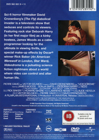 Videodrome (ej svensk text) - 2
