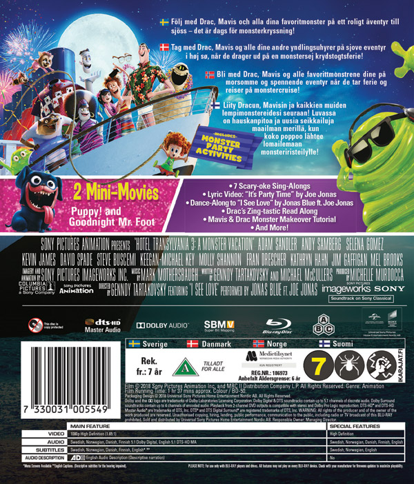 Hotel Transylvania 3: A Monster Vacation (Blu-ray) - 2