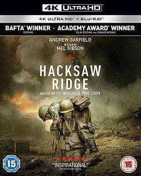 Hacksaw Ridge (ej svensk text) (4K Ultra HD + Blu-ray)