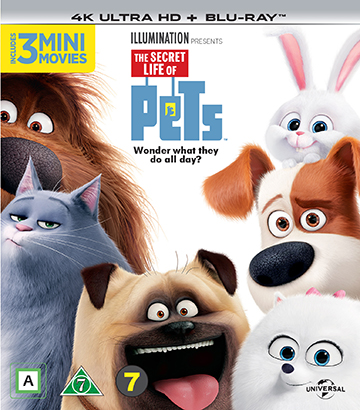 Husdjurens Hemliga Liv (4K Ultra HD + Blu-ray)