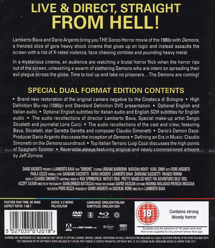 Demons (ej svensk text) (Blu-ray+DVD) - 2