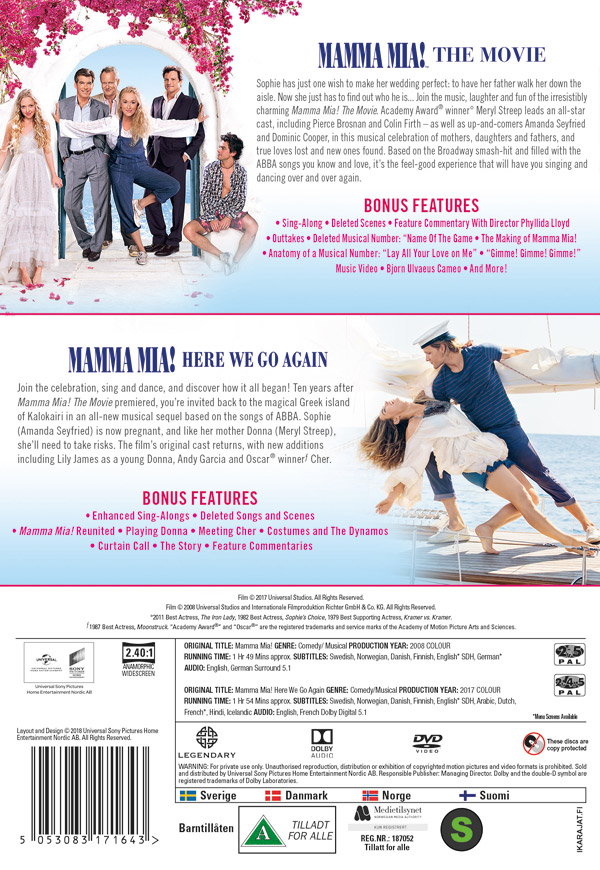 Mamma Mia! 2-Movie Collection - 2