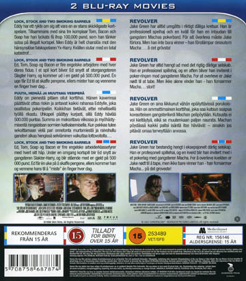 Lock, Stock And Two Smoking Barrels / Revolver (2-disc) (Blu-ray) - 2