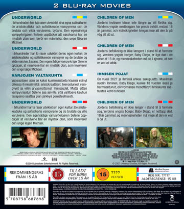 Children of Men / Underworld (2-disc) (Blu-ray) - 2