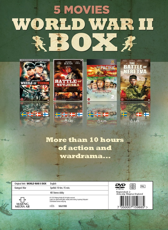 World War II - Collection 5 Movie Box - 2