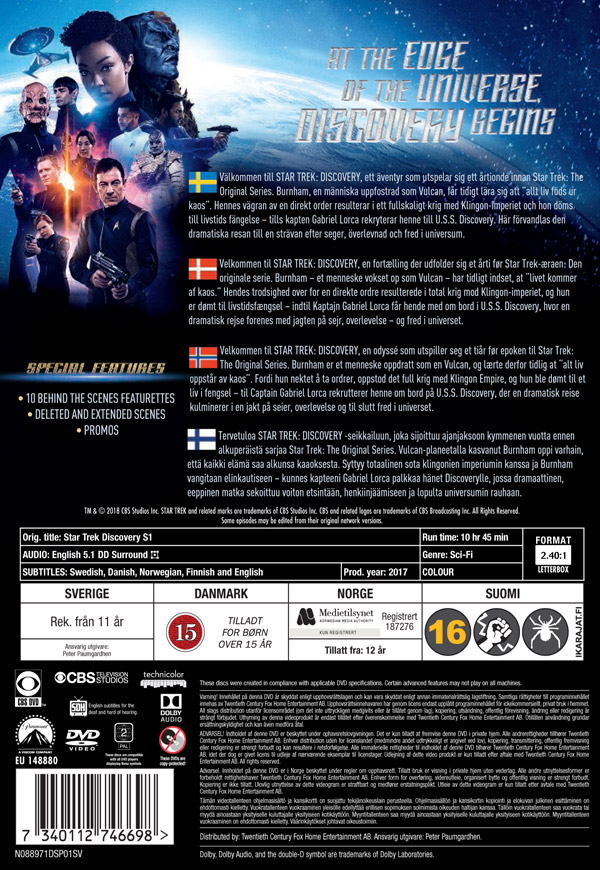 Star Trek Discovery - Säsong 1 - 2