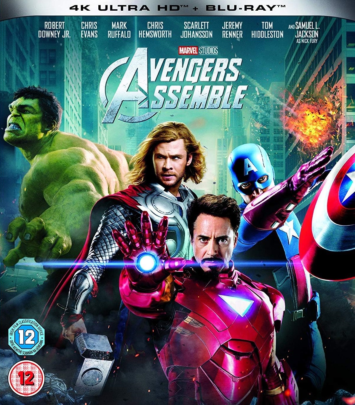 Avengers (2012) (ej svensk text) (4K Ultra HD + Blu-ray)