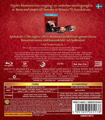 Borta Med Vinden (2-disc) (Blu-ray) - 2