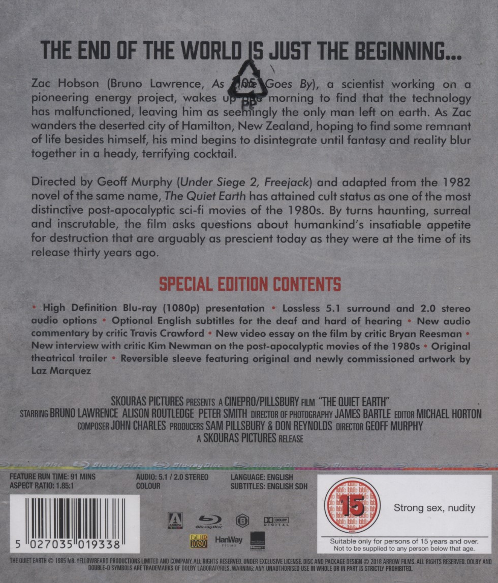 Quiet Earth (ej svensk text) (Blu-ray) - 2