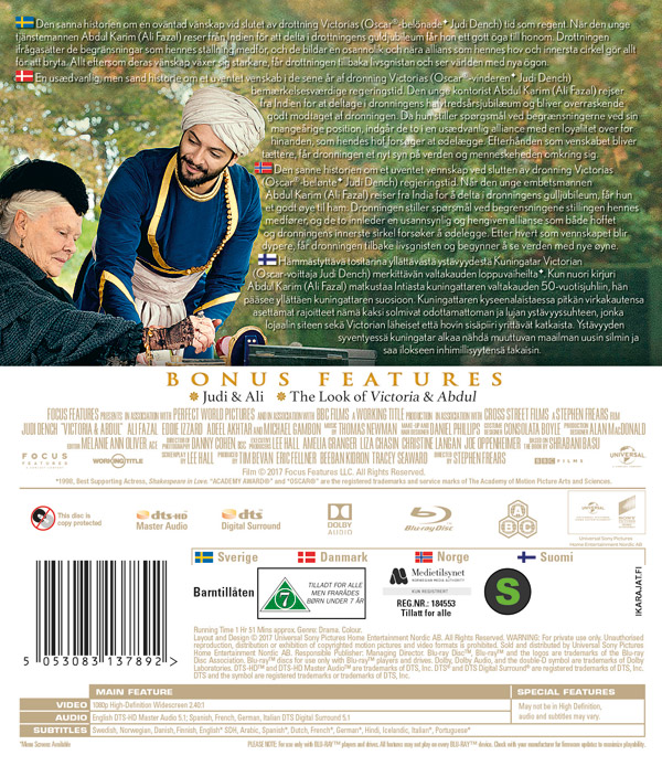 Victoria & Abdul (Blu-ray) - 2