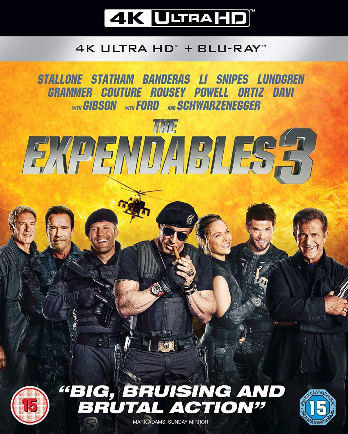 The Expendables 3 (ej svensk text) (4K Ultra HD + Blu-ray)