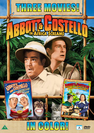 Abbott & Costello Three Movies In Color