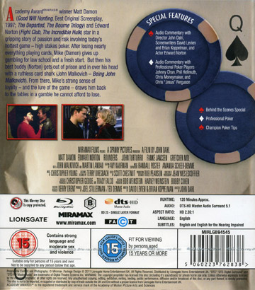 Rounders (Blu-ray) (ej svensk text) - 2