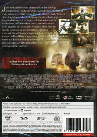 Pirates of the Caribbean - Vid Världens Ände (1-disc) - 2