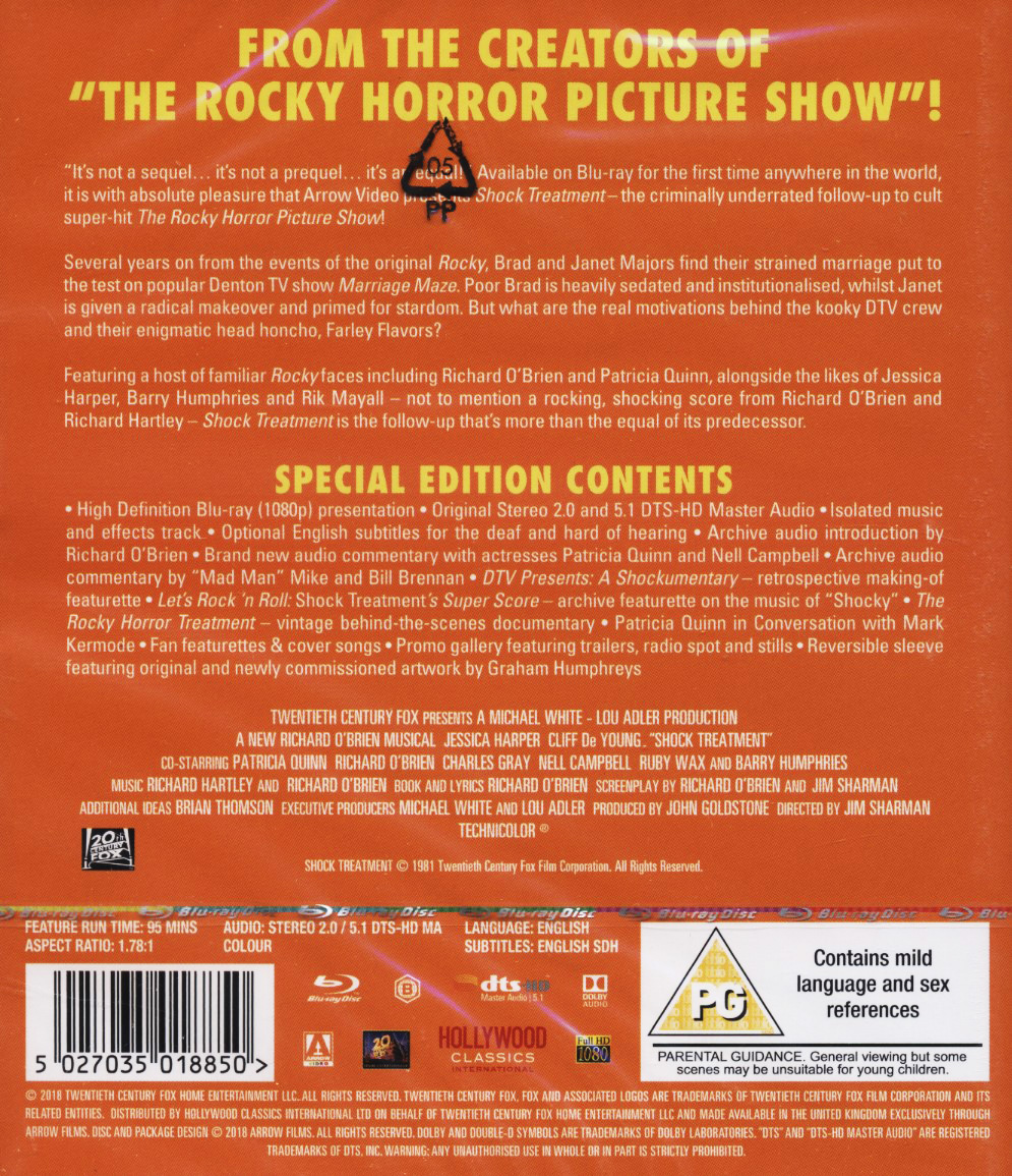 Shock Treatment (ej svensk text) (Blu-ray) - 2