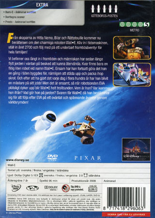 Wall-E (1-disc) (Numrerad) - 2