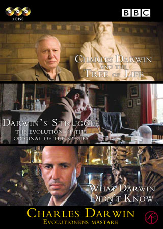 Charles Darwin - 3 Dokumentärer (3-disc)