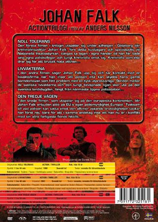 Johan Falk Actiontrilogi (3-disc) - 2