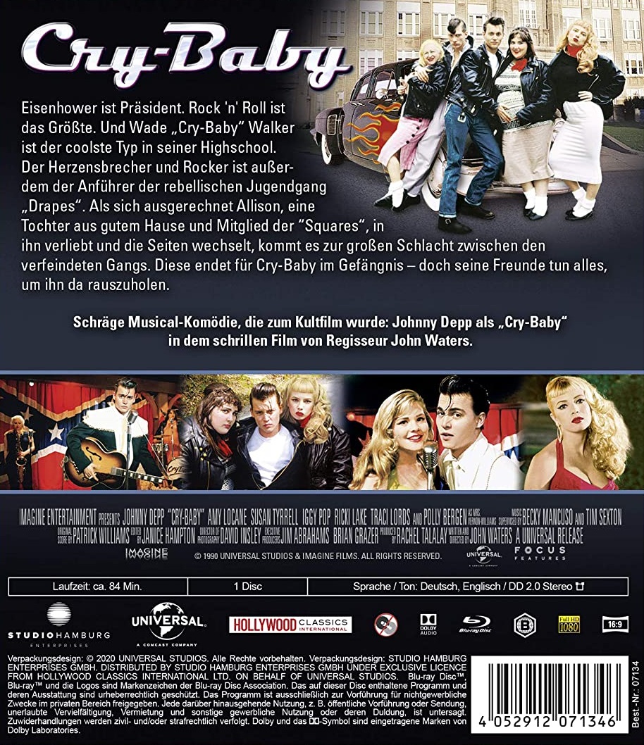 Cry-Baby (ej svensk text) (Blu-ray) - 2