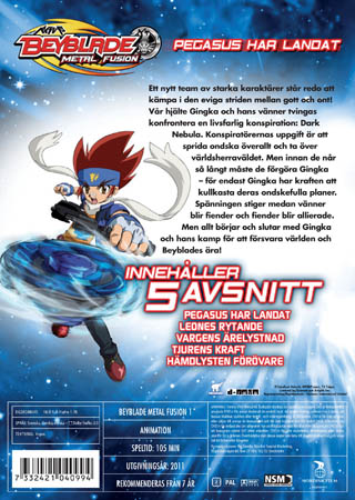 Beyblade Metal Fusion - Volym 1 - 2