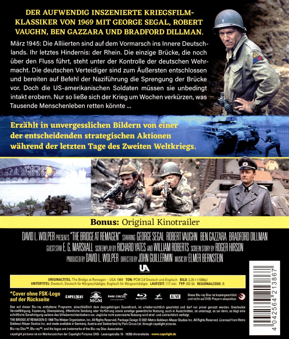 Bridge At Remagen (ej svensk text) (Blu-ray) - 2