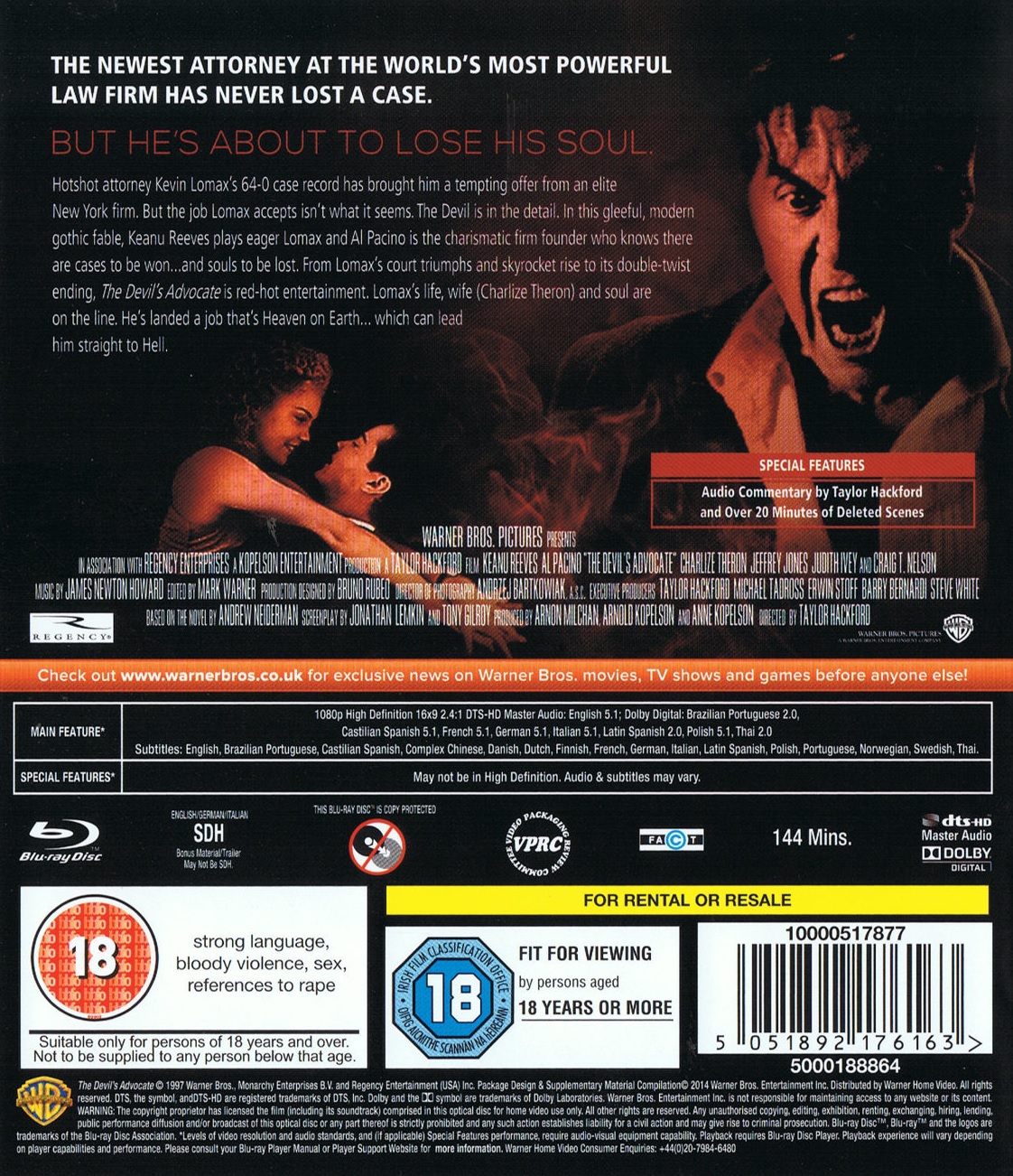 Devil's Advocate (Blu-ray) - 2