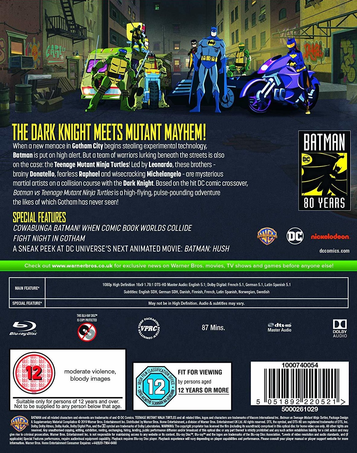 Batman vs. Teenage Mutant Ninja Turtles (Blu-ray) - 2