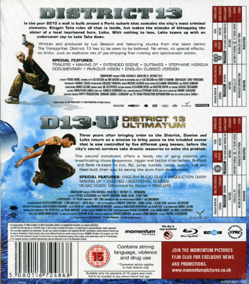 District 13 / District 13: Ultimatum (2-disc) (ej svensk text) (Blu-ray) - 2